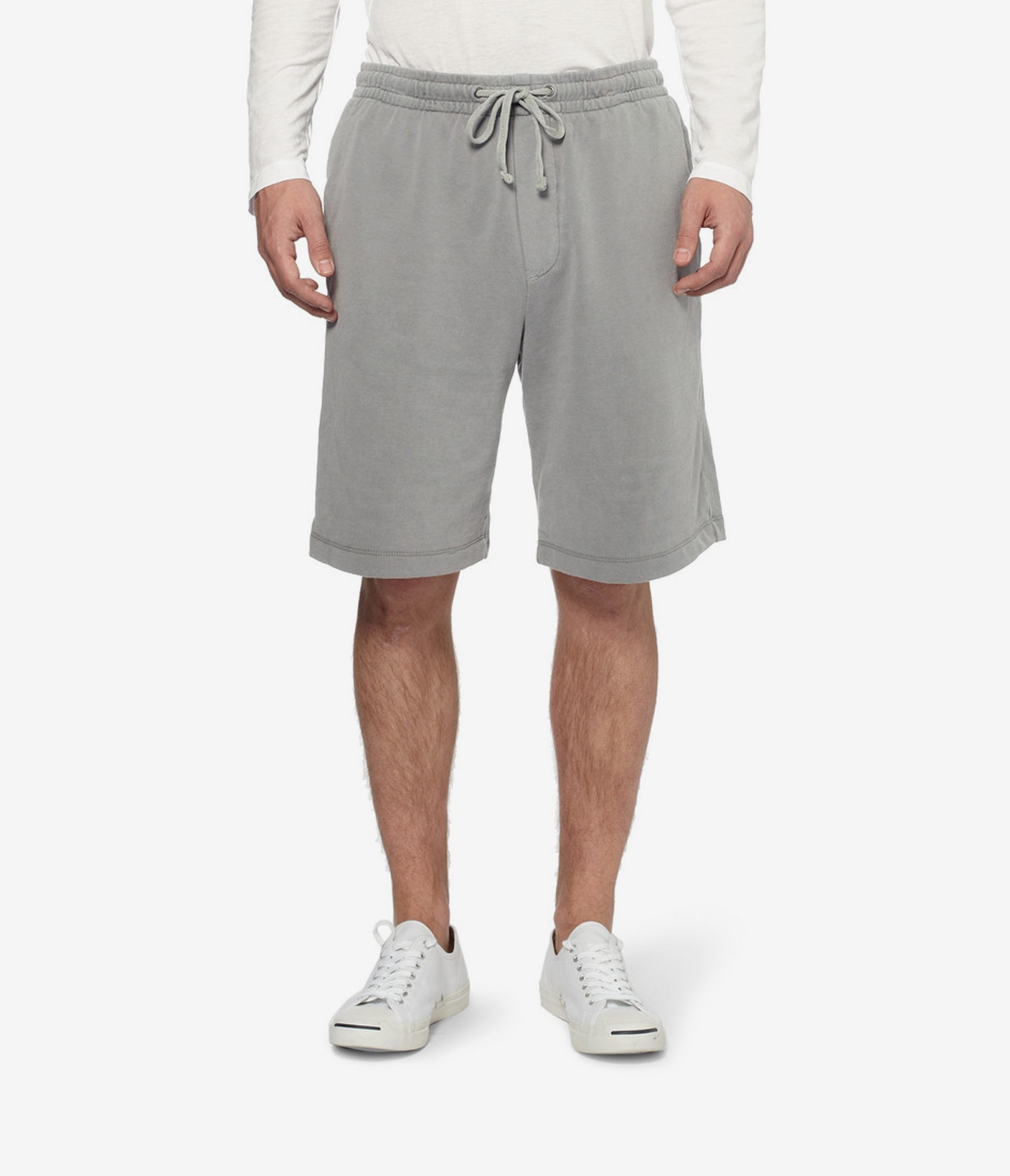 Jersey Track Pant in Grey