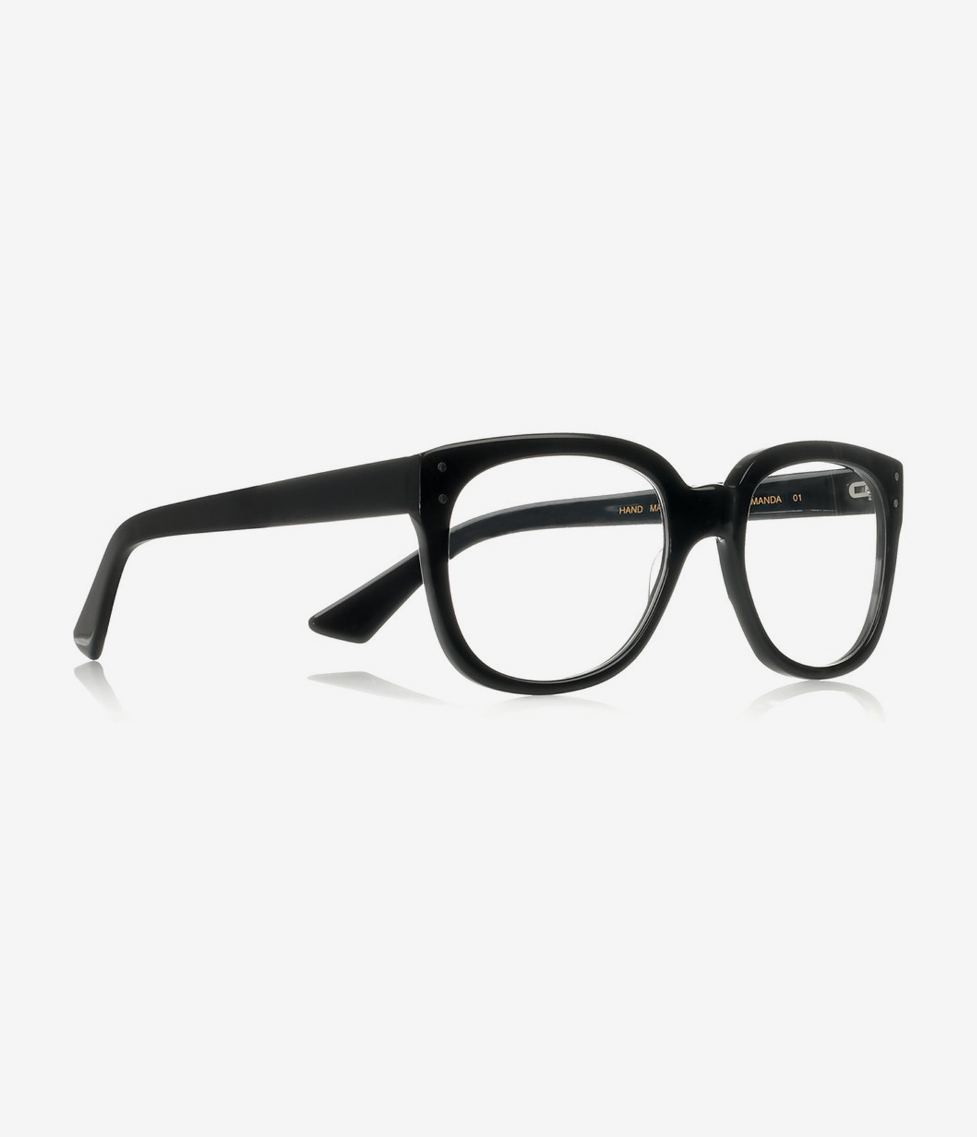 Black Oversized Square Glasses